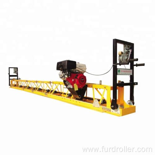 Vibrating / vibratory floor leveling surface finishing screed machine